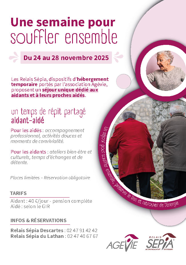 Une semaine pour souffler ensemble :