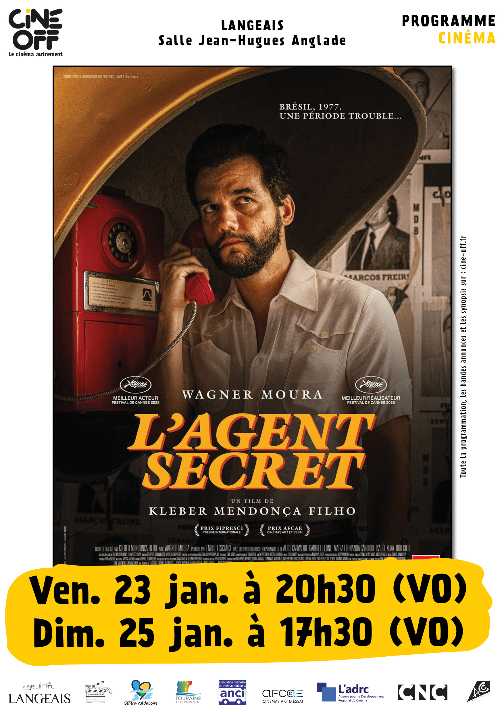 Cinéma : L’Agent Secret