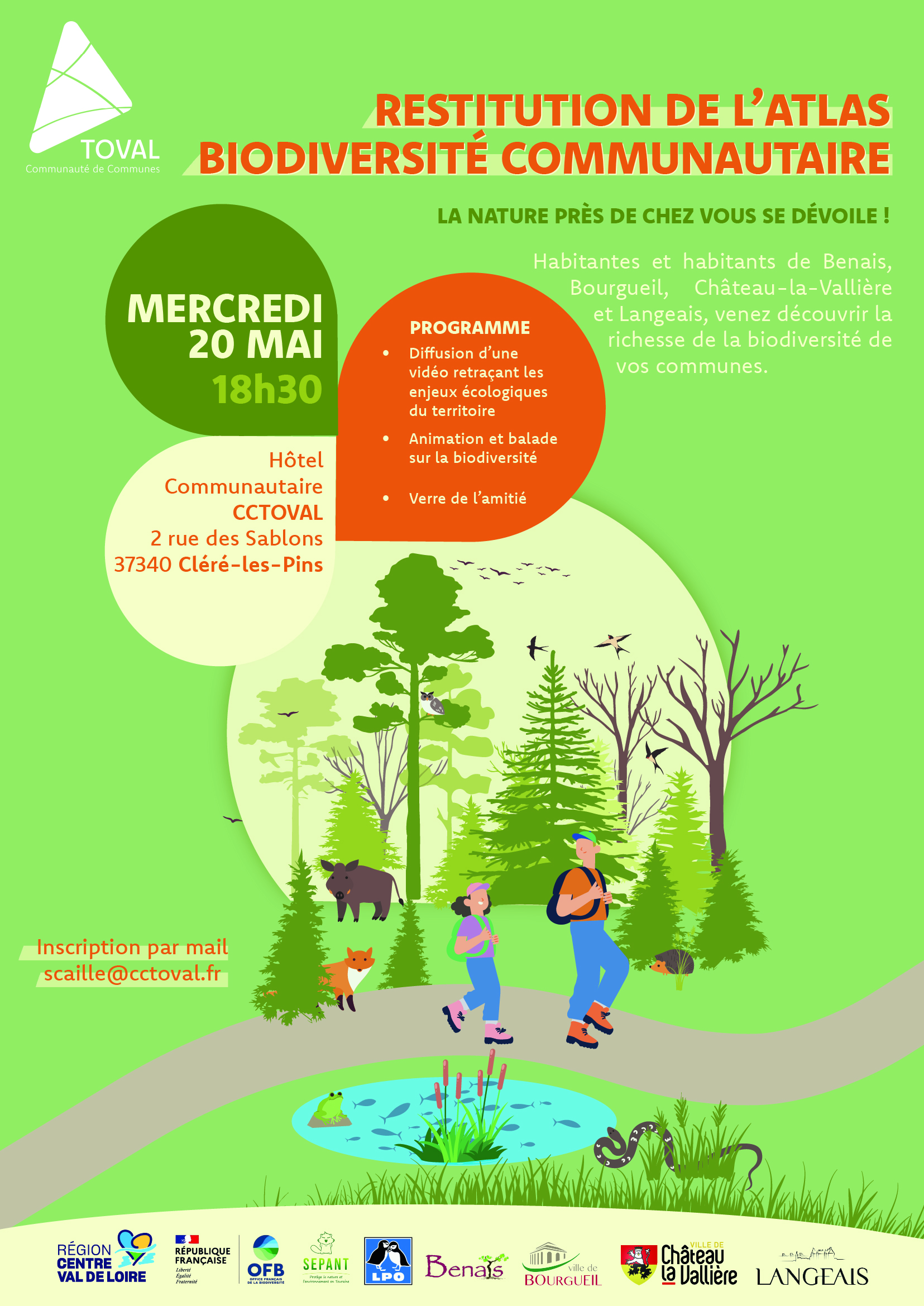 Restitution de l’Atlas de la Biodiversité Communale