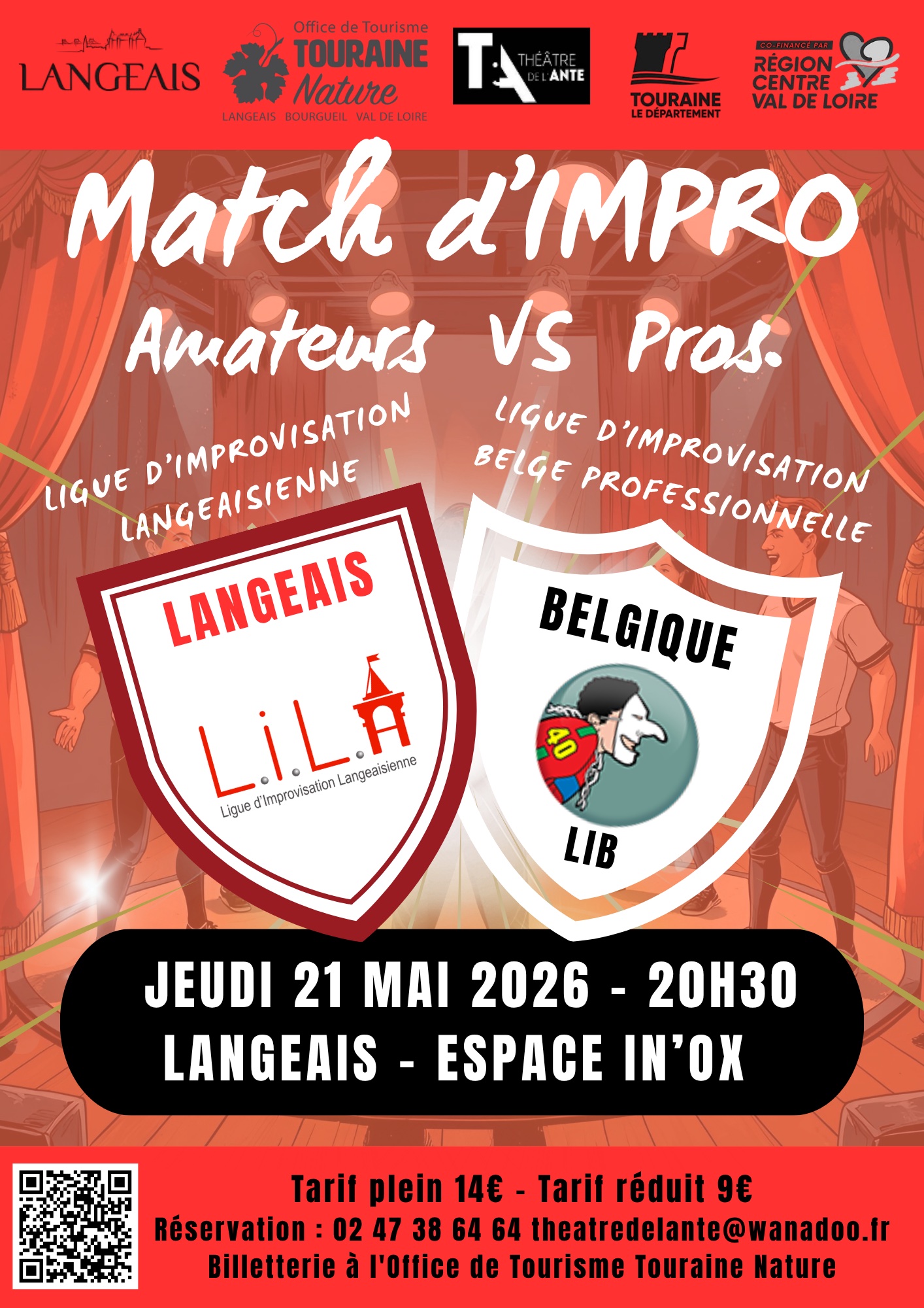 Improvisation : LILA Langeais vs Lib Pro Belgique